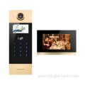 Multiapartment Unlock Doorphone Camera Video Intercom System